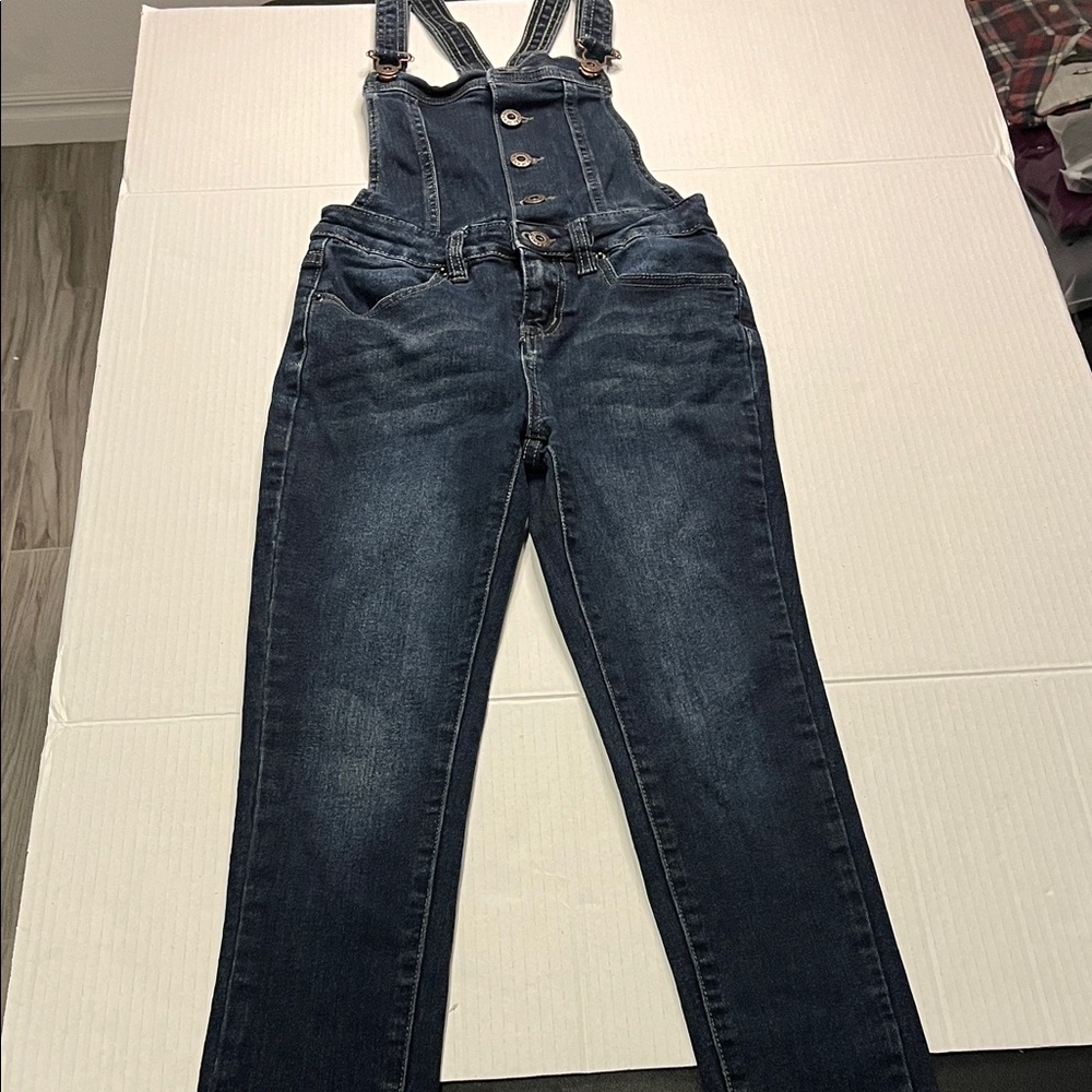 Stylish Kids' Blue Denim Overalls